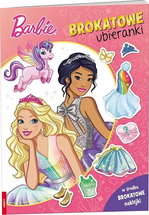 Barbie™. Brokatowe Ubieranki