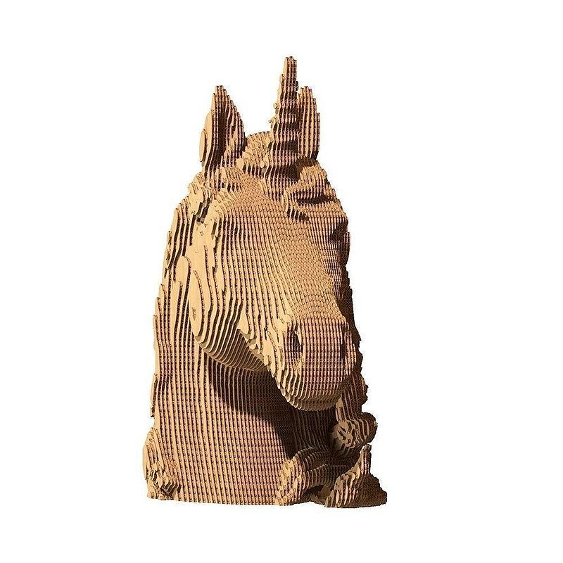 Puzzle 3d unicorn cartonic