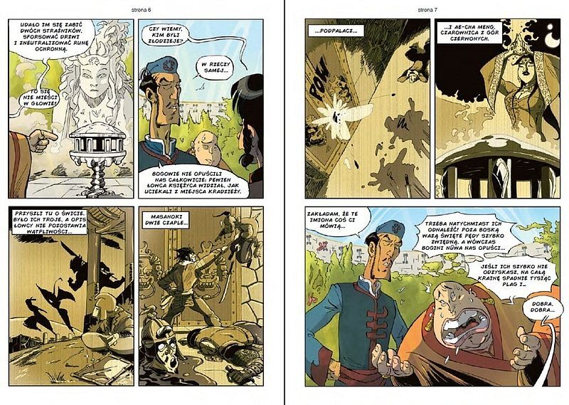 Komiksy paragrafowe - Łzy bogini Nuwy