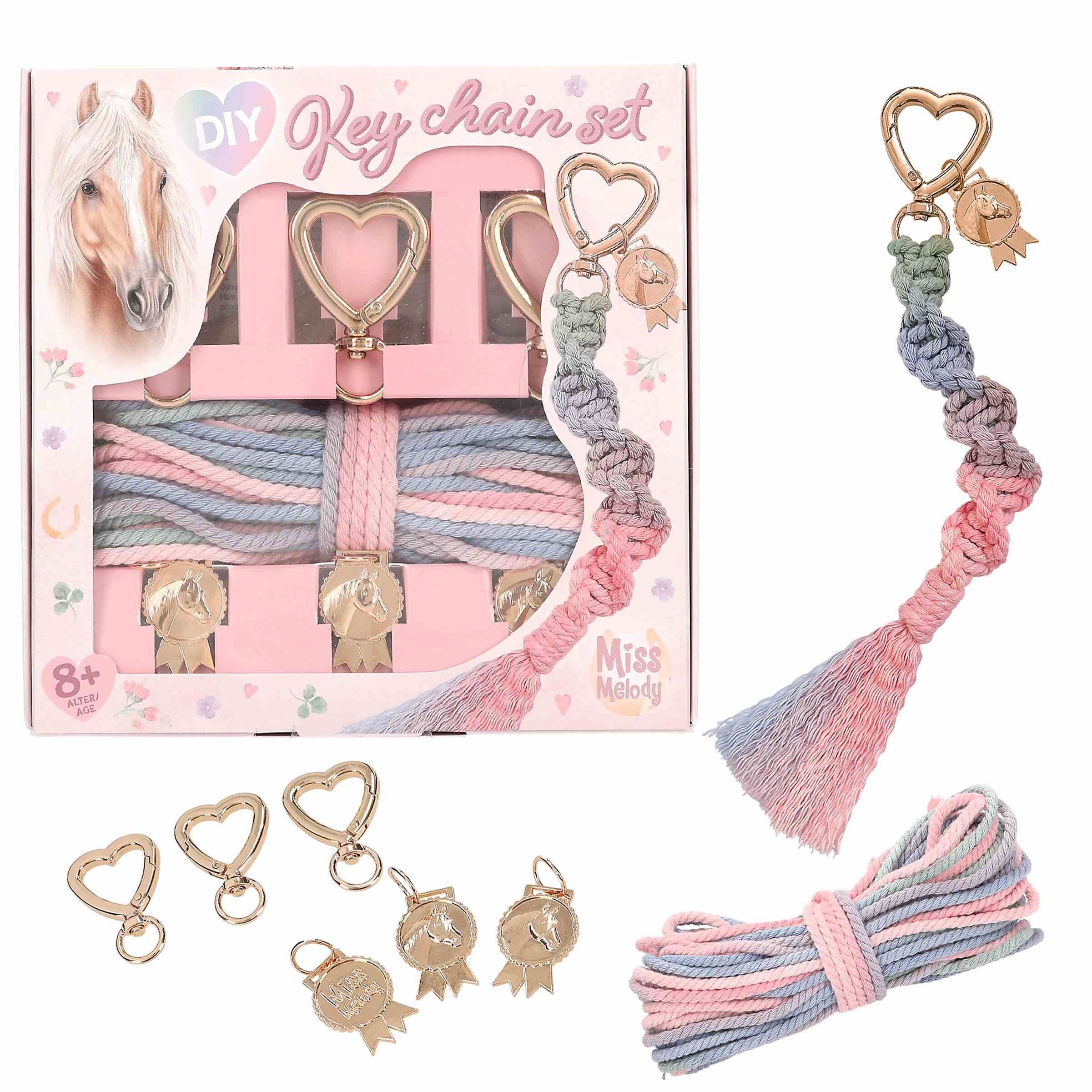 Zestaw do robienia breloczków DIY Miss Melody 13184A