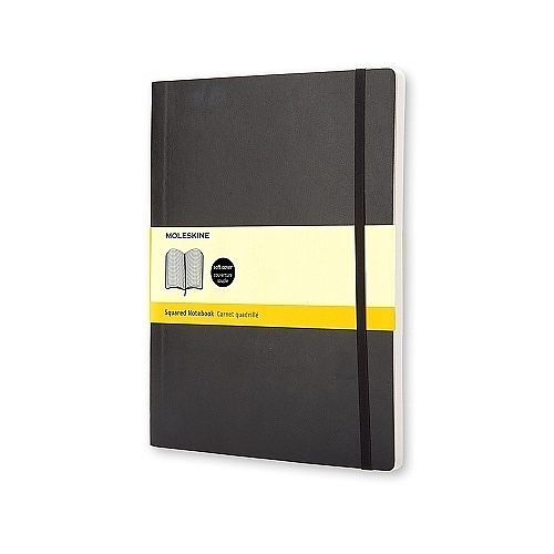 Notes moleskine classic xl (19x25cm) w kratkę