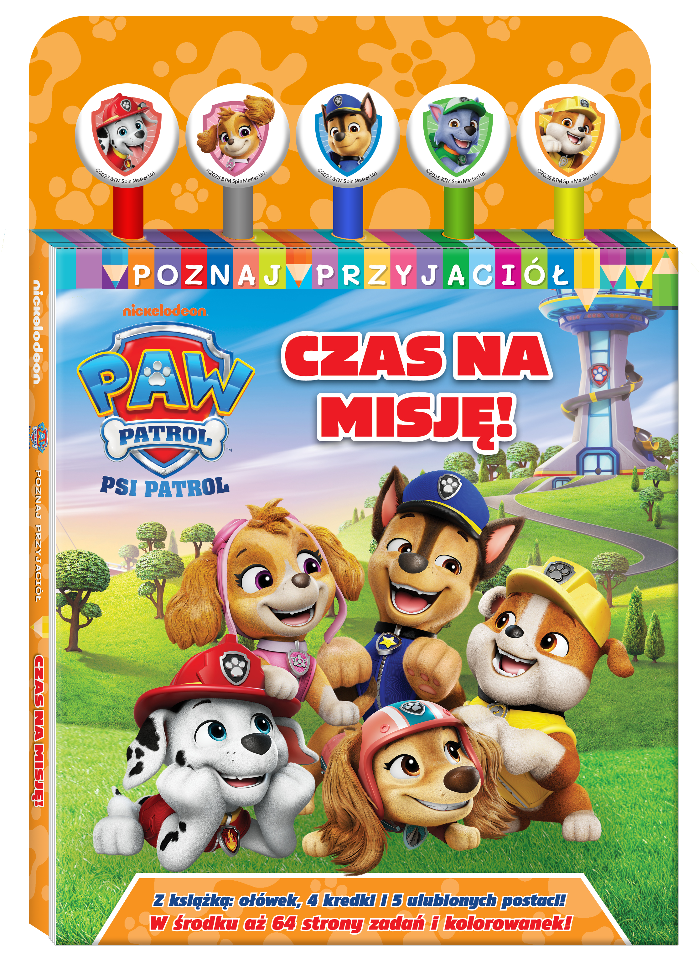 Psi Patrol. Poznaj przyjaciół. Czas na misję!