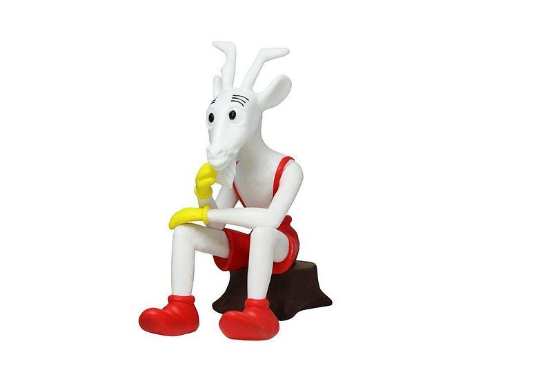 Koziołek Matołek siedzący - figurka