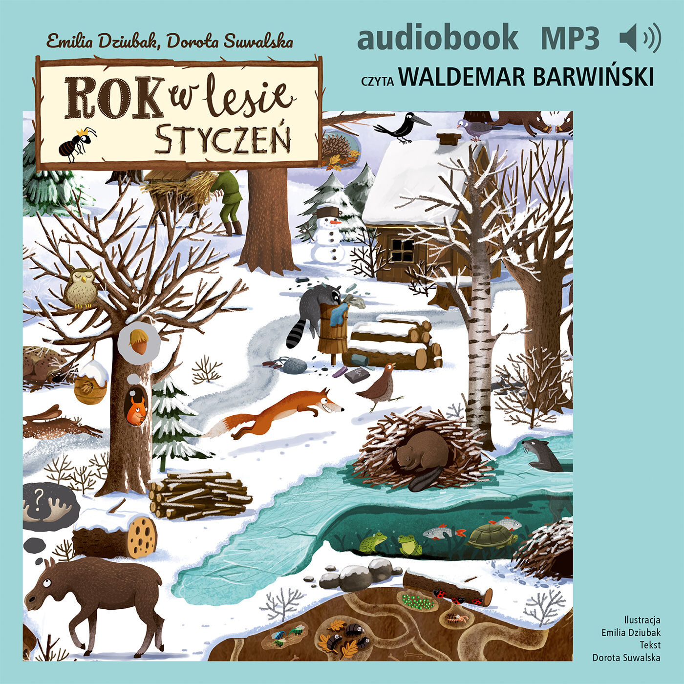 Rok w lesie. Styczeń (audiobook MP3)