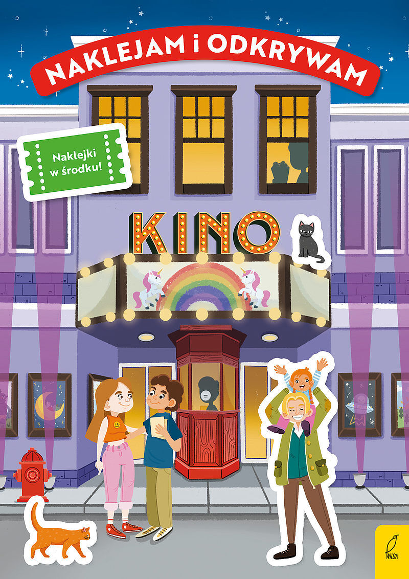 Naklejam i odkrywam. Kino