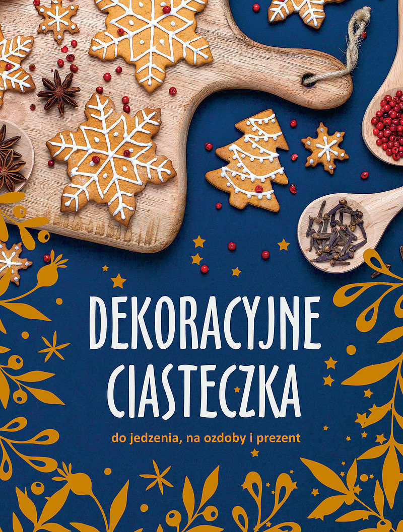 Dekoracyjne ciasteczka do jedzenia, na ozdoby i na prezent