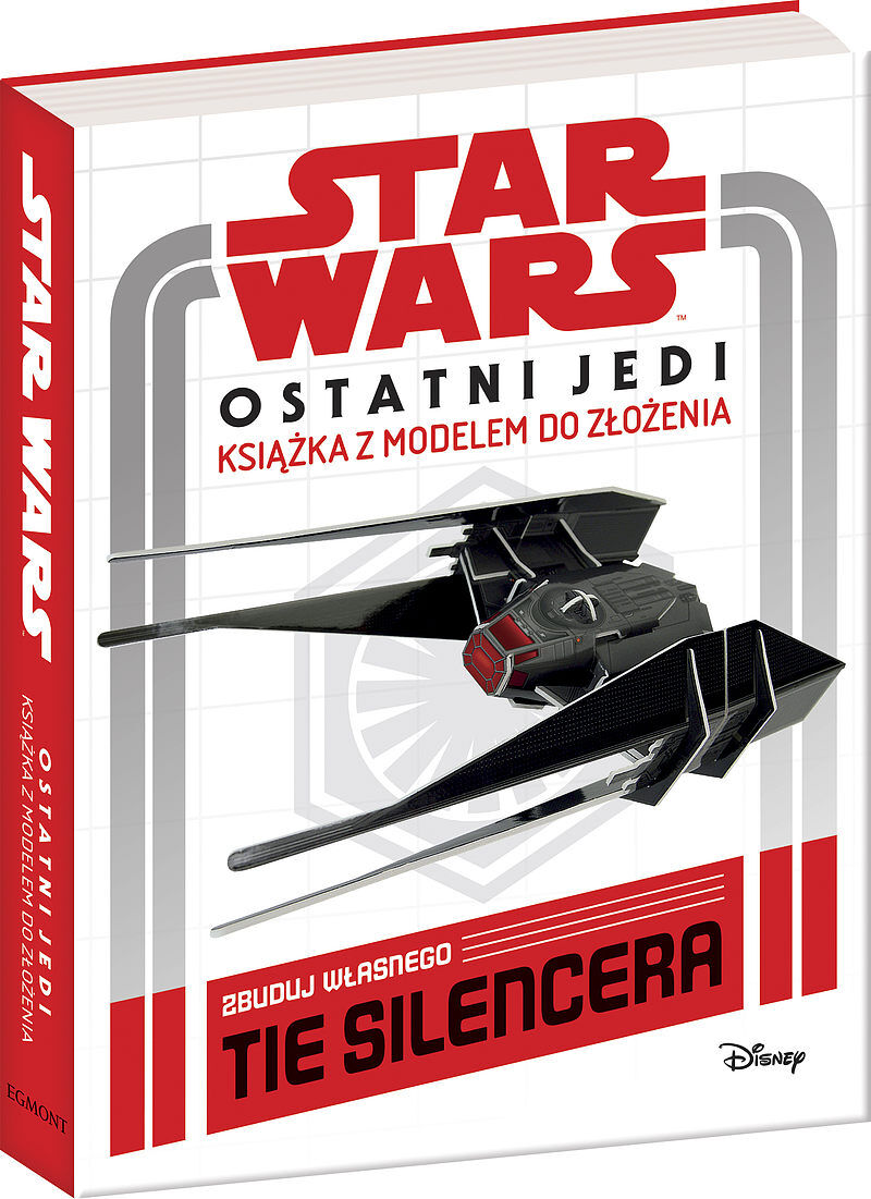 Star Wars - Ostatni Jedi. Książka z modelem do złożenia. Zbuduj własnego tie silencera