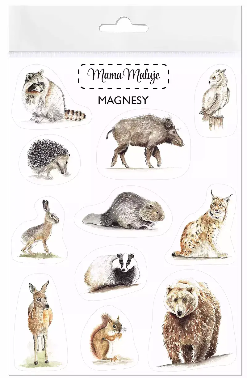 Magnesy zwierzęta leśne