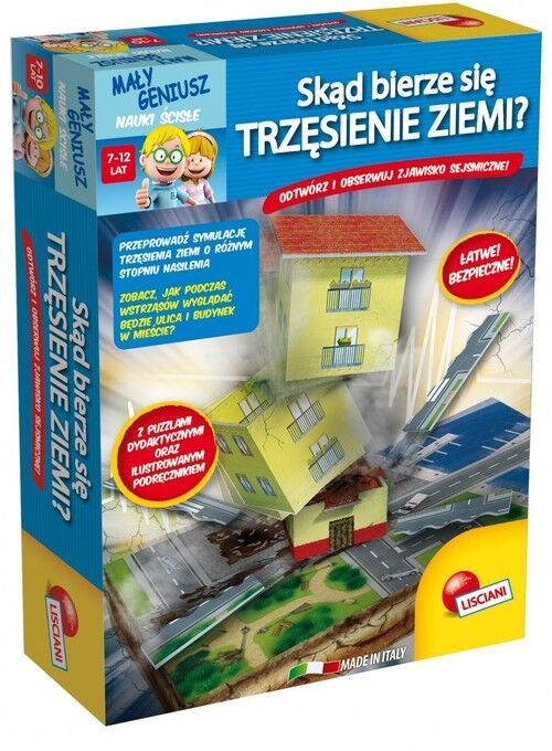 Mały geniusz Skąd się bierze trzęsienie ziemi?