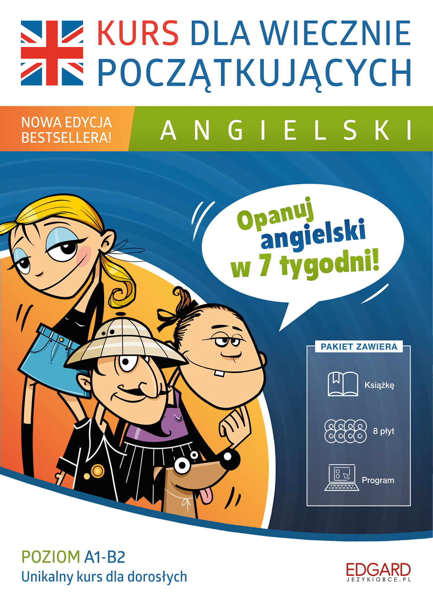 Angielski Kurs dla wiecznie początkujących. Nowa edycja