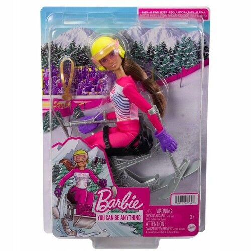 Barbie Lalka sporty zimowe mix