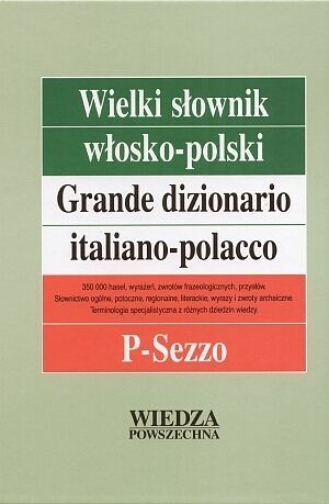 Wielki słownik włosko-polski. Tom 3 P-S