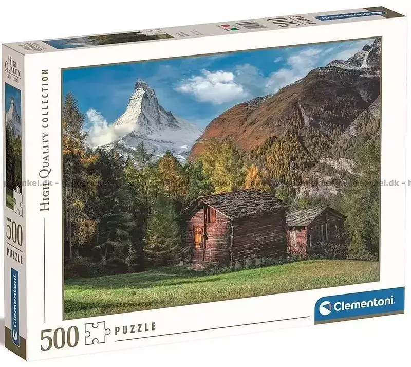 Puzzle 500 hq charming matterhorn 35523