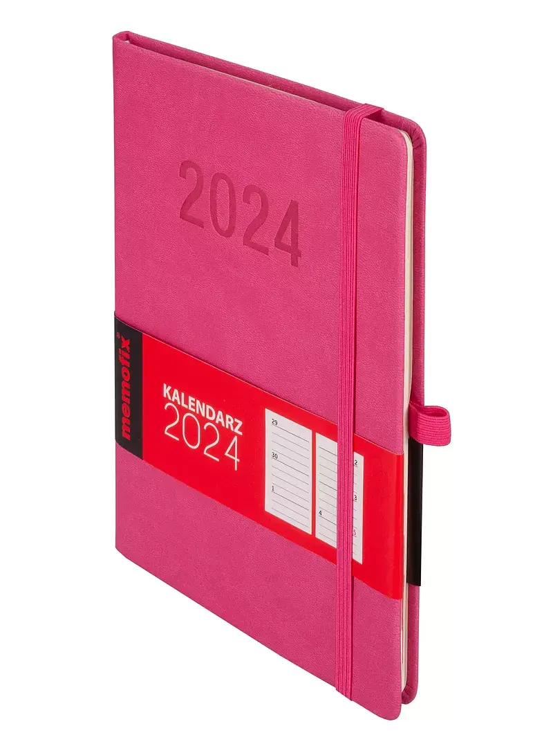 Kalendarz 2024 memo a5 tdw róż