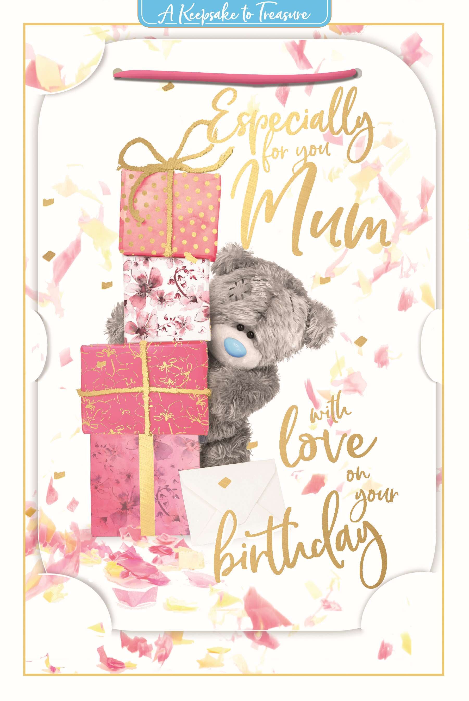 Karnet holograficzny 3D Especially for You Mum