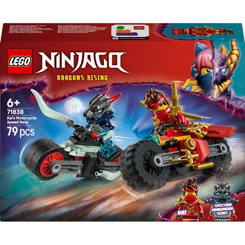 LEGO Ninjago Wyścig motocyklowy Kaia 71838