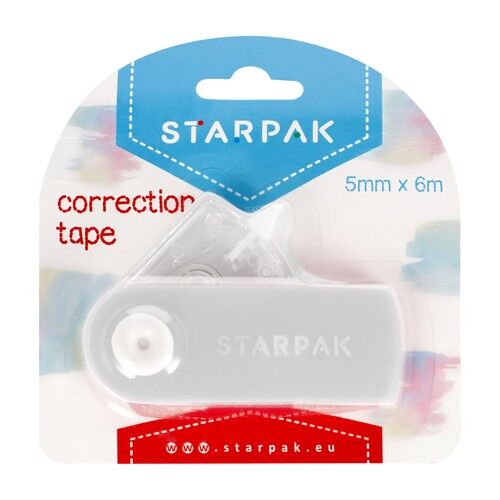Korektor w taśmie 6mm/5m szary 12 sztuk