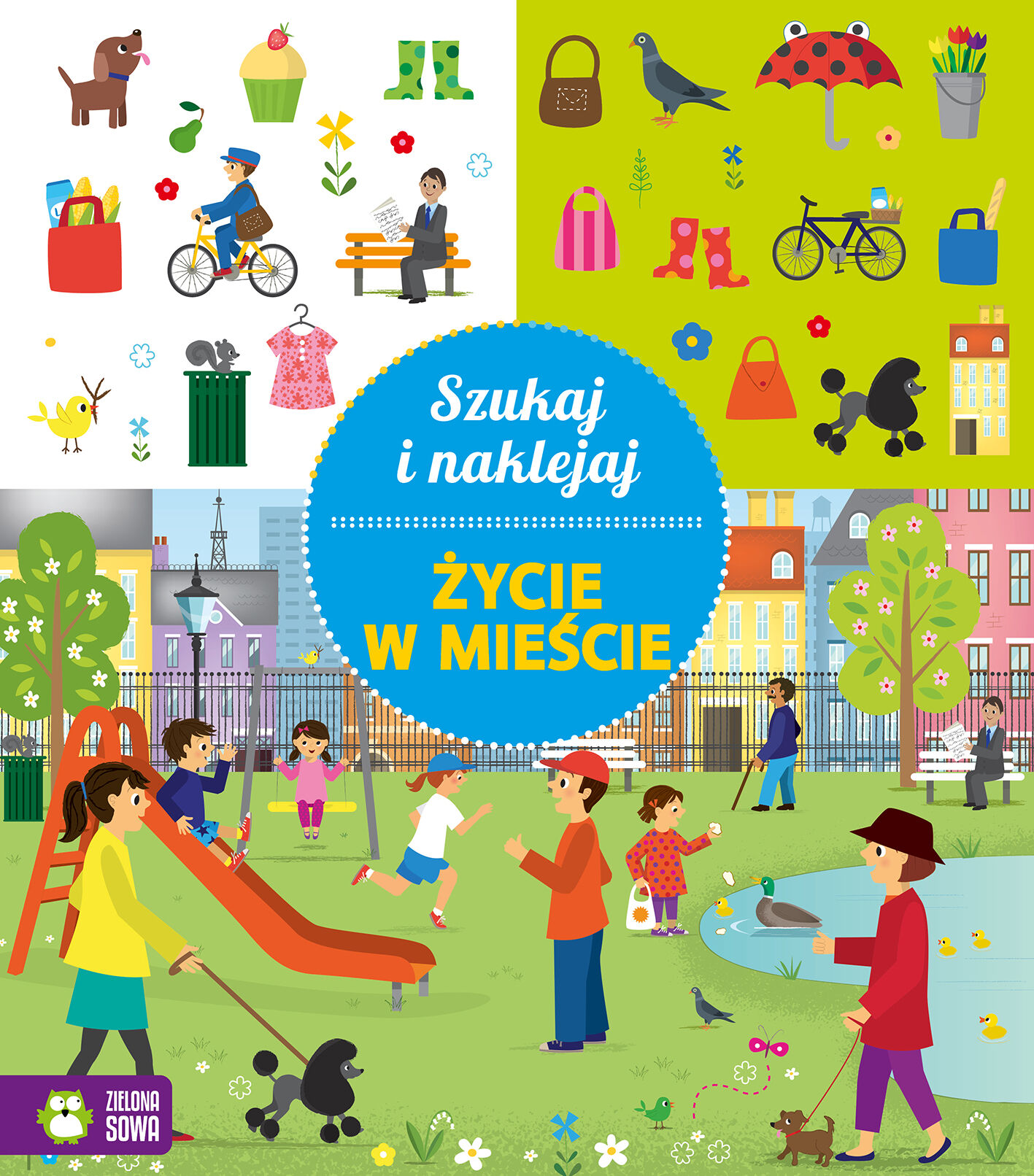 Szukaj i naklejaj. Życie w mieście