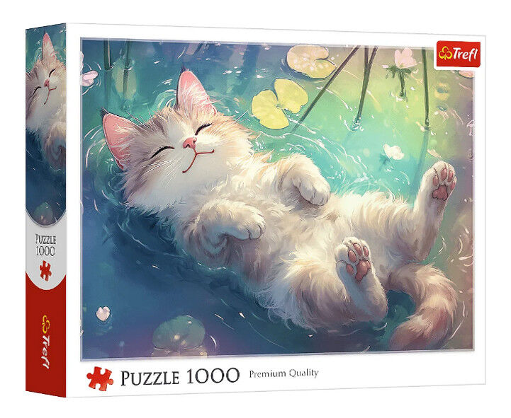Puzzle 1000 Purrfekcyjny relaks