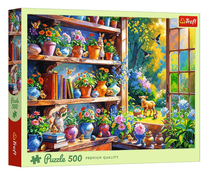 Puzzle 500 Wiosenny poranek w oranżerii