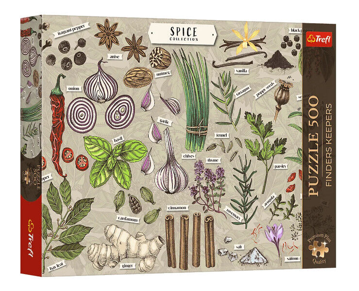 Puzzle 500 Premium Plus Przyprawy