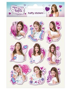 Nalepki Puffy Stickers Violetta