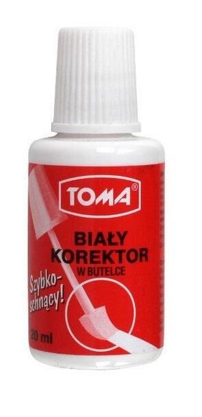 Korektor w płynie z pędzelkiem  20ml (TO-019)