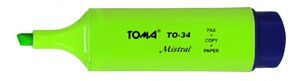 Zakreślacz TOMA Mistral TO-334 - zielony