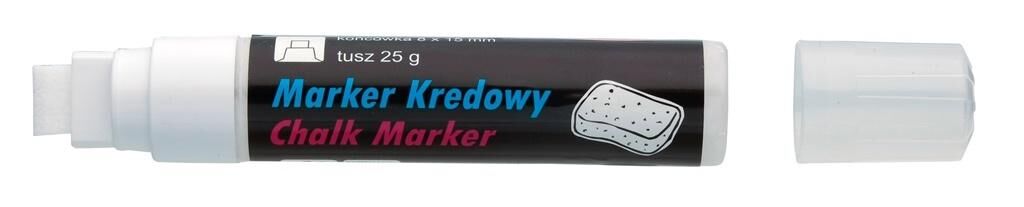 Marker kredowy Toma 5x15 mm - biały (29401)