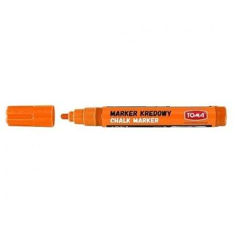 Marker kredowy Toma 4,5 mm - pomarańczowy (29251)