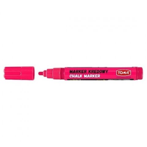 Marker kredowy Toma 4,5 mm - różowy (29281)