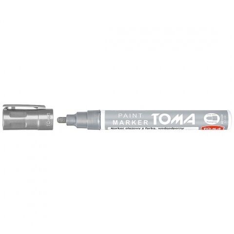 Marker olejny Toma 2,5 mm - srebrny (TO-44094)