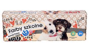 Farby szkolne - Pieski, 12 kol x 20 ml