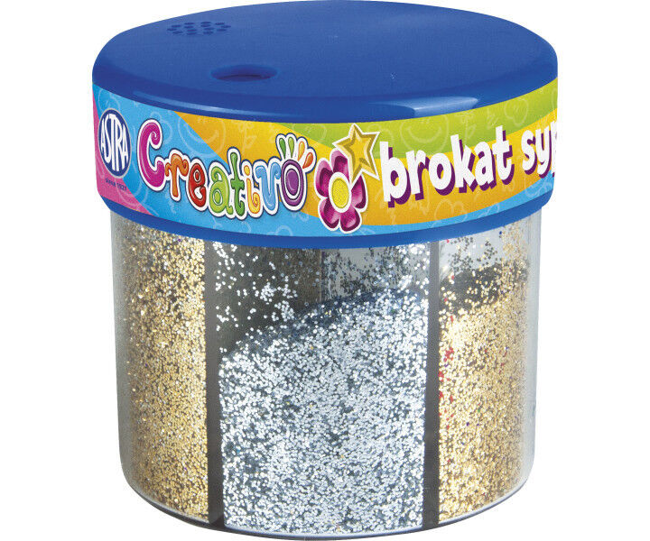 Brokat Astra Creativo, 50g - srebrny, złoty (335116001)