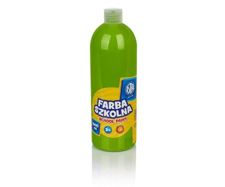 Farby szkolne Astra 1000ml - limonkowa (301217045)