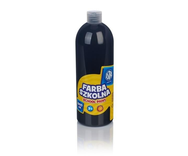 Farba szkolna Astra 1000 ml - czarna (301217055)