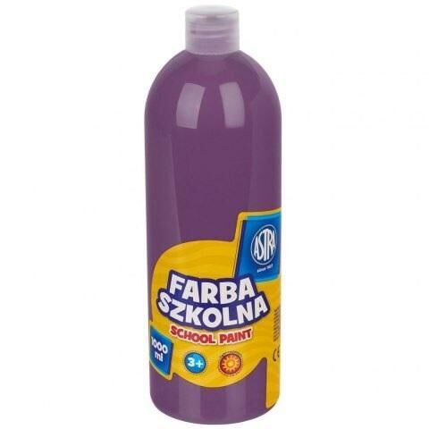 Farba szkolna Astra 1000 ml - śliwkowa (301217065)
