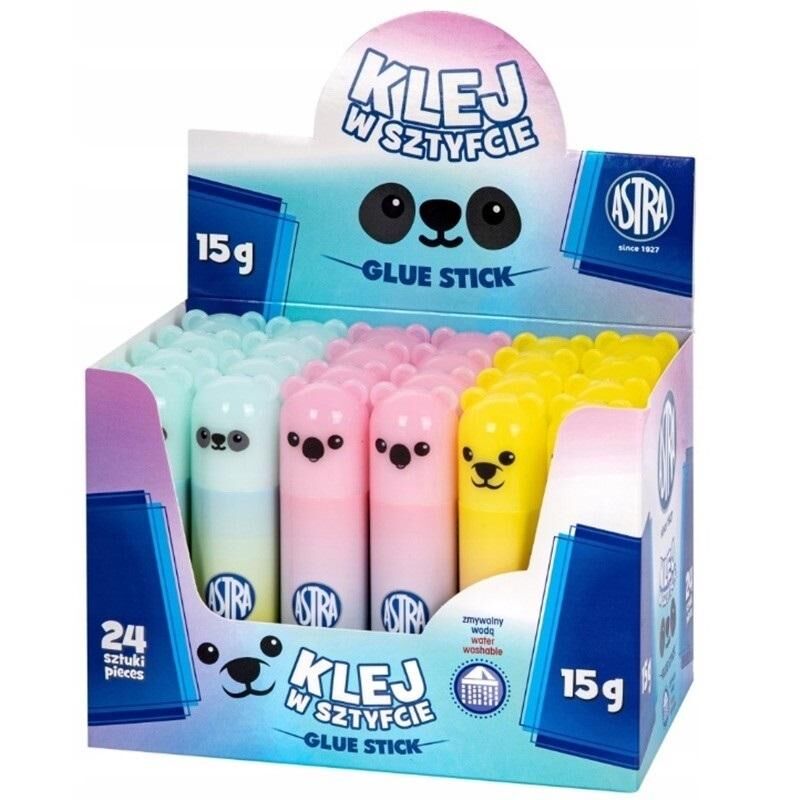 Klej w sztyfcie 15g - Zwierzęta, 1 szt.