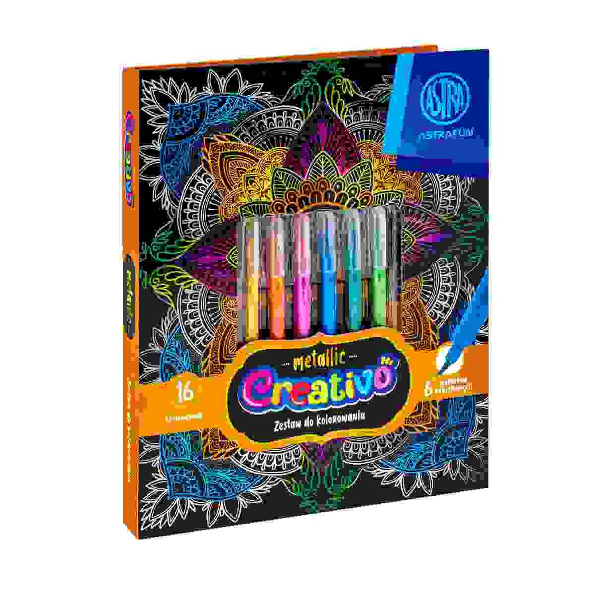 Zestaw do kolorowania Astrafun Mandala Art