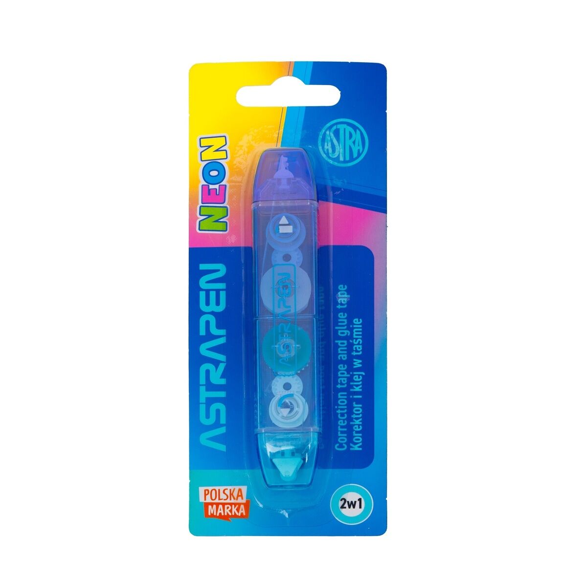 Korektor i klej w taśmie 2w1 - Neon Line, 1 szt.