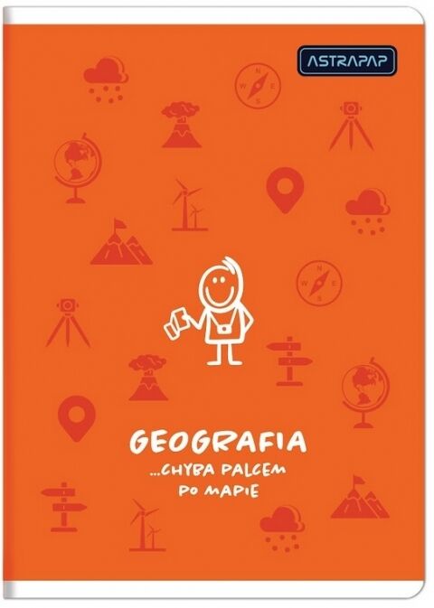 Zeszyt tematyczny A5/60k kratka - Geografia