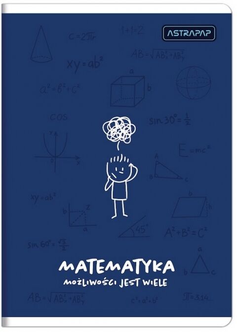Zeszyt tematyczny A5/60k kratka - Matematyka