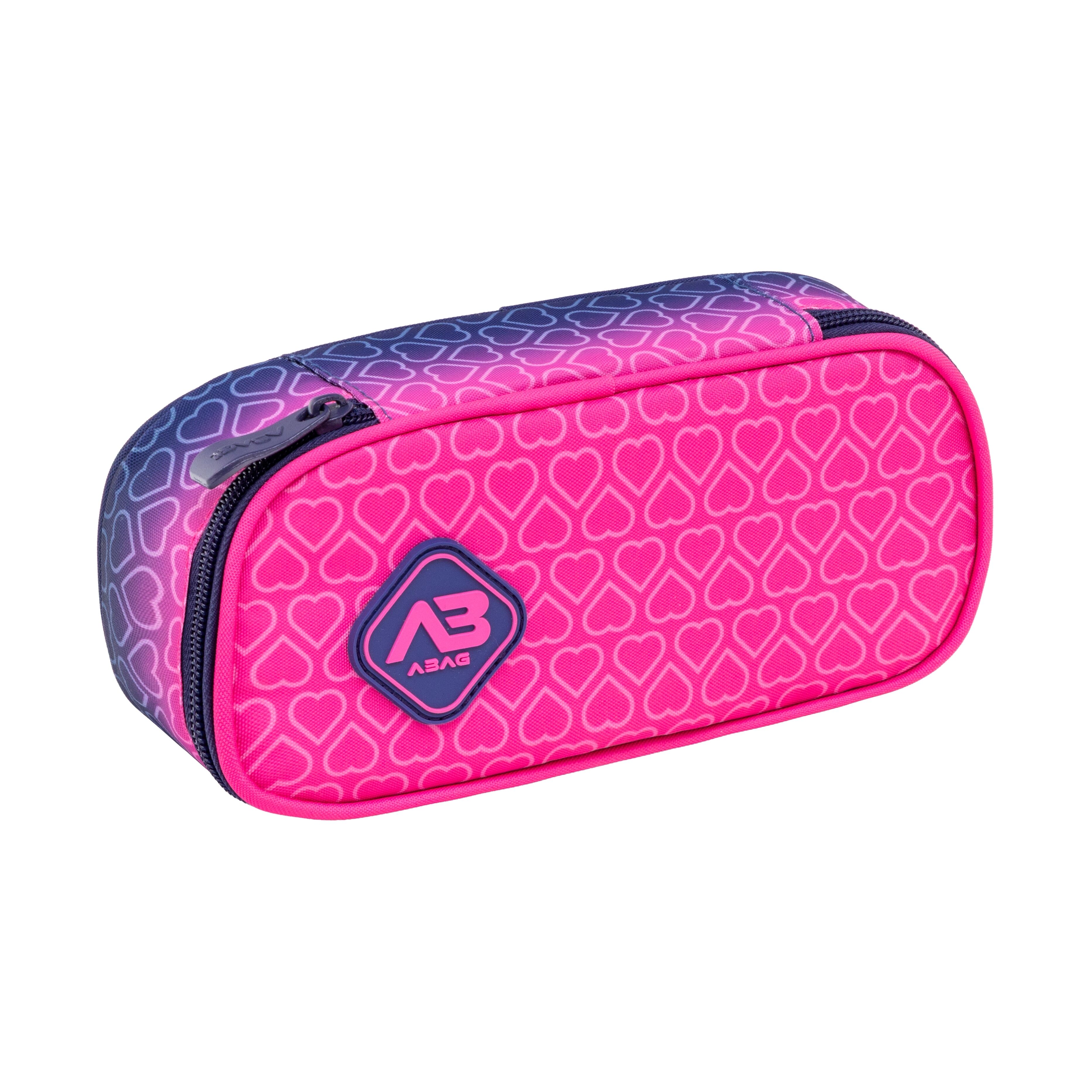 Astrabag, Piórnik Hexagon - Pink Ombre, AC6