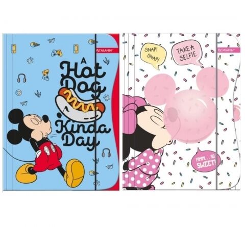 Teczka z gumką A4 Minnie/Mickey