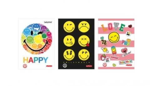Brulion A6 kratka 96 Smiley