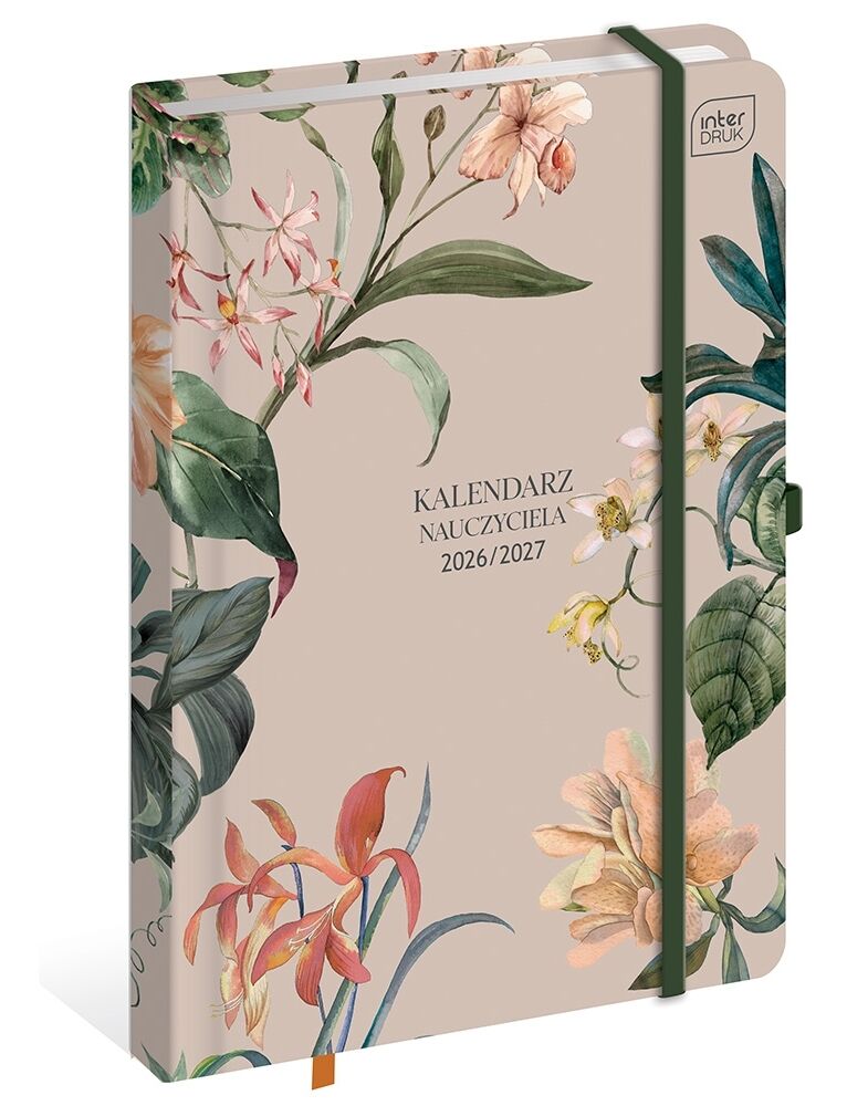 Kalendarz nauczyciela A5/352k - Orchids