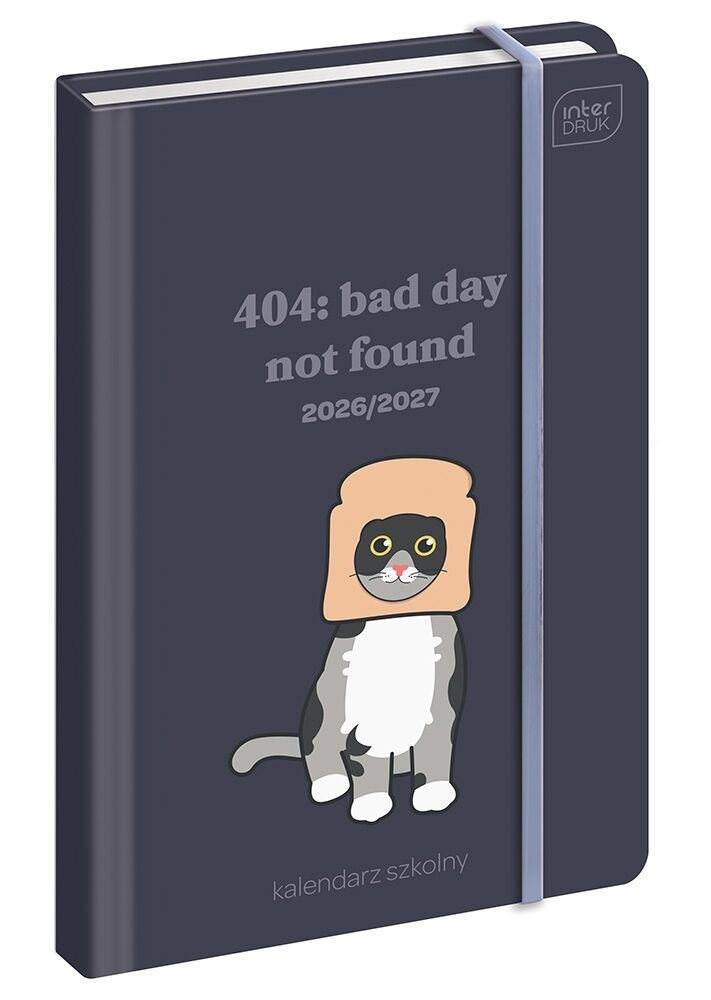 Kalendarz szkolny A6/192 TO - Funny Cat