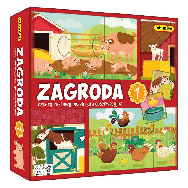 Puzzle obserwacyjne Zagroda 1
