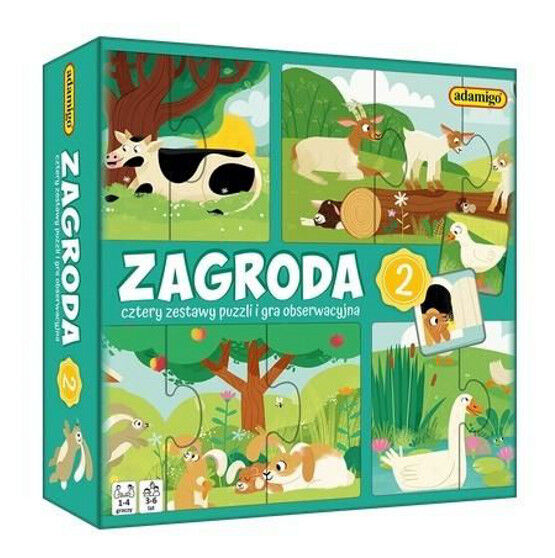 Puzzle obserwacyjne Zagroda 2