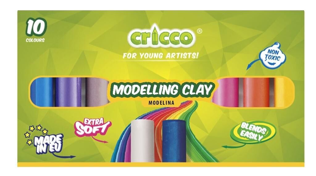 Modelina Cricco, 10 kolorów